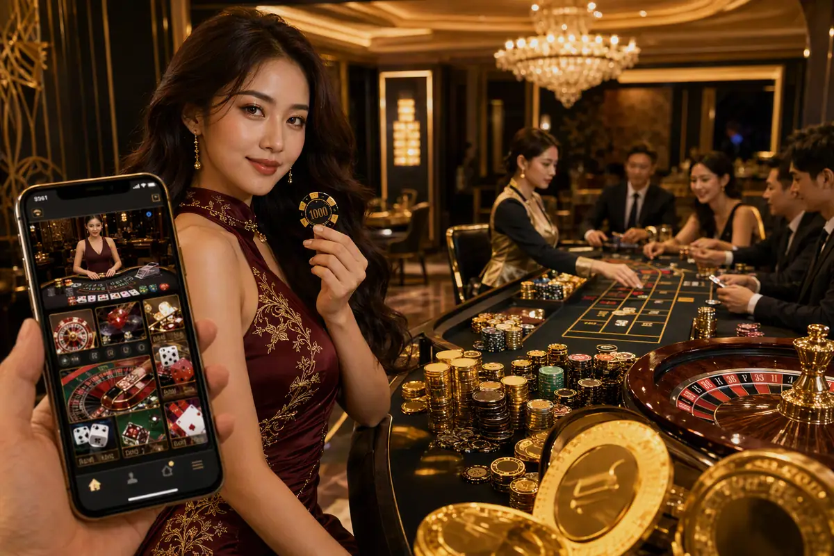 moicity Casino suasana live casino malam